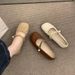 Gentle Shallow Mouthed Flat Sole Single For Women In Spring, Autumn, Summer, New Style That Doesn't Tire Feet, French_vogvips.com