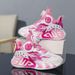 Children's Basketball Shoes, Boys' Sports Shoes With Friction Sound, Spring And Summer Girls' New Mesh Breathable And Lightweight Running Shoes_vogvips.com