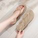 Fashion Summer Flip Flops Straw SandalsWomen Hotel Slippers Ladies Shoes Indoor Outdoor Flip-Flops Beach Flat Slides_vogvips.com