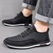 Unbeatable Quality Men's Genuine Sports Leather Versatile, Internally Raised, Breathable Men's Trendy Casual Shoes, New Style_vogvips.com