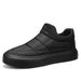 Men's Shoes Men's Winter New Style Plus Velvet Thick Warm Waterproof Slip On Cotton Shoes Thick Sole Leisure Outdoor Work Snow Boots_vogvips.com