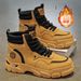 European Warm Series High-top Martin Autumn New Breathable Work Shoes Men's Versatile British Style Thick-soled Short Boots_vogvips.com