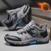 Autumn And Winter Outdoor Men's Shoes, Waterproof, Anti-Slip, Wear-Resistant Hiking Shoes, Warm With Fleece Lining For M_vogvips.com