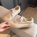 Leather Version~A-Gan German Training Shoes For Women, New Spring Model, Versatile Soft-soled Sports White Women's_vogvips.com