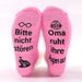 New German creative coral velvet mid tube cake socks grandma series half velvet floor socks thickened sleeping socks_vogvips.com