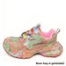 European Station Wenzhou Paris Full Diamond Thick-Soled Dad Snaker Trendy Low-Top Height-Increasing Jogging Casual_vogvips.com