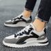 Spring New Breathable White Men's Trendy Versatile Sports Casual Running Ins Dad Shoes_vogvips.com