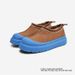 Men's Shoes Winter Internet Celebrity Hot Style Suede Thick Sole Heightening Lazy Slip On Versatile Snow Boots Couple Contrast Color Cotton Shoes_vogvips.com