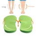 Insoles O Leg Orthopedic Insoles PU Foam Men And Women's Flat Foot Eversion Sports And Leisure Orthopedic Insoles Can Be Cut_vogvips.com
