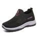 Women's Brisk Walking New Styles, Breathable And Versatile Shoes, One Foot Stepping Spring Women's Mom Shoes_vogvips.com
