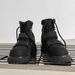 Men's Shoes Niche Autumn New Velcro Martin Boots Functional Style Deconstruction High Top Motorcycle Style Work Boots Heightening Boots_vogvips.com