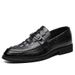 New Top Layer Cowhide Casual Genuine Leather Business Dress Breathable Single Shoes, Pointed Men's Shoes_vogvips.com