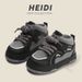 Children's Sports 2026 Spring And Autumn New Model Boys' Casual Sneakers Mid-Top Girls' Loafers Soft Sole Baby Shoes_vogvips.com
