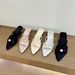 Pearl Sweet French Pointed Toe Open-toe Wedge Women 2026 Summer Slip-on High-heeled Satin Sandals For Outdoor Wear_vogvips.com