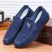 Cloth Shoes For Men Casual Slip-On Breathable Canvas Spring Autumn New Style Suitable For Work Young And Old_vogvips.com