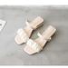 Fairy Style Sandals Female Outer Thick Heel French Medium Heel High Heel Two Wear Cool Slippers_vogvips.com