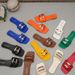 Candy-Colored New Cross-Border Buckle-Style Simple Flat 2025 Summer Beach Outdoor Casual Sandals Wholesale_vogvips.com
