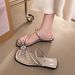 Trendy Fahion Toe-loop For Women, Ummer Outdoor Wear, 2026 New Model, Low-heeled, Quare-toed, Flat-oled Beach_vogvips.com