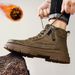 European Warm Series Internet Celebrity Live Streaming Men's Winter Fleece-Lined Warm Cotton Fashionable Youth High-Top Casual Martin Leather_vogvips.com