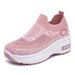 Women's For Cross-border Trade, Thick-soled Women's Casual European And American Style , Height-increasing Slip-on_vogvips.com