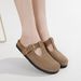 Women's Shoes Summer New Retro Shoes Women's Soft Sole Genuine Leather Closed Toe Slippers Versatile Outdoor Sandals_vogvips.com