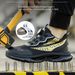 Men’s Shoes Deodorizing, Breathable, Smash Proof, Puncture Proof, Wear Resistant, And Universal For All Seasons. They Are Durable And Safe Work Shoes._vogvips.com