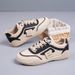 2026 New Spring And Autumn Leather Soft Sole Women's Casual Non-Slip Sports Sneakers, Lightweight, Durable, Versatile_vogvips.com