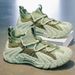 Large Size Men's Shoes New Fly-woven Breathable Lightweight Sports And Leisure Trendy Shoes_vogvips.com