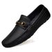 Men's Round Head Casual Foot Cover Rubber Soft Sole Anti-skid Work Manual Stitching Shallow Mouth Men's Shoes_vogvips.com
