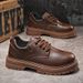 High Quality 2024 Men Casual Leather Business Tooling Shoes Comfy Thick Bottom Italian Male Shoes Antiskid Outdoor Oxford Shoes_vogvips.com
