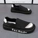 New Spring/Summer One Step Lazy Breathable Low Top Casual Board Canvas Men's Old Beijing Cloth Shoes_vogvips.com