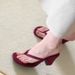 French Retro High-End Feel High Women's Shoes Clip-Toe Fashion Sandals Women Summer 2025 New Thick Heel Outdoor Wear_vogvips.com