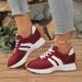 Spring Thick Bottom Women Sneakers 2025 Summer Casual Patchwork Leather Sneakers Women Outdoor Casual Comfortable Shoes Ladies_vogvips.com