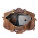 Crazy Horse Travel First Layer Cowhide Handheld Gym Duffel Genuine Leather Shoe Slot Single Shoulder Crossbody Bag_vogvips.com