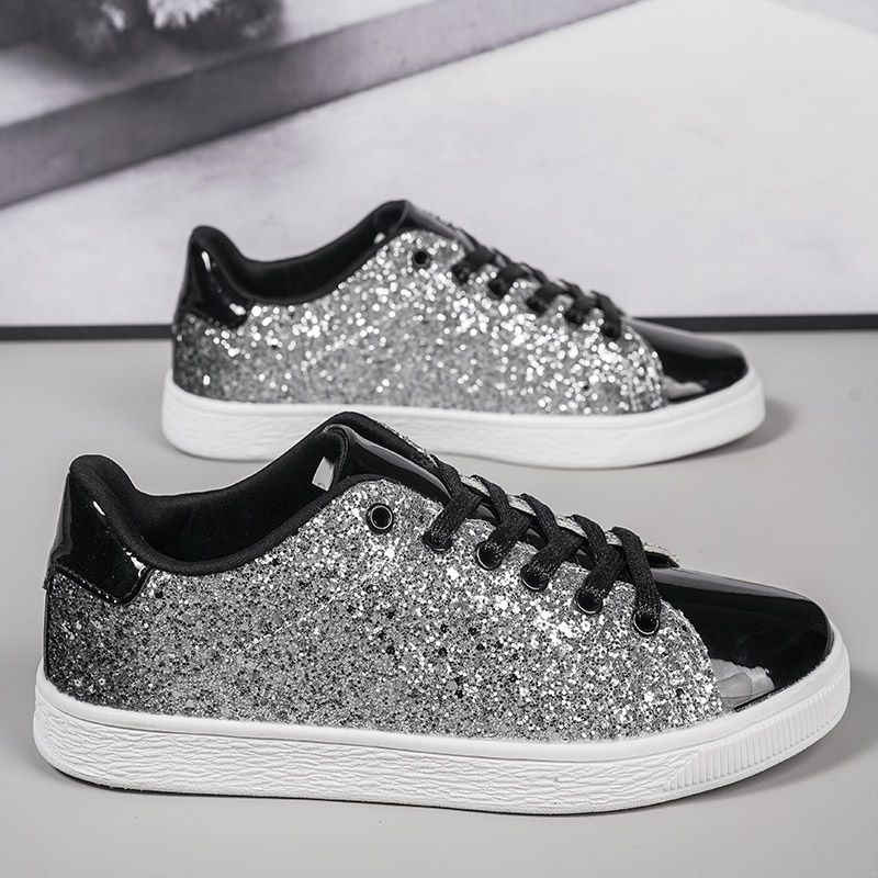 Cross Border Sequin Board For Women's Shoes, Fashion Trends, Street Shoes_vogvips.com