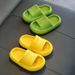Summer Cute Children's Boys And Girls Wearing Cool For Home Outsiders Korean Soft Sole Anti Slip Shower Slippers_vogvips.com