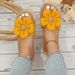 Women’s Shoes New Outdoor One Line Ladies' Rope Bottom Large Flower Grain Fashionable And Casual Ladies' Outdoor Flat Slippers_vogvips.com