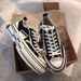 1: 1 Copy Wu Jianhao Beggar Canvas Sweet College Style Women's Biscuit Height-Increasing Vulcanized Shoes Thick-Soled Sneakers For_vogvips.com