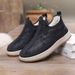 Euro Step Witer New Sheep Wool Dad No-Slip Waterproof Leather Surface Middle-Aged Ad Elderly Cotto Shoes Slip-O Sow Boots_vogvips.com