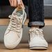Men's Shoes 2026 Spring New Breathable Canvas Shoes Men's Cloth Shoes All-match Board Shoes Comfortable Non-slip Casual Sports Shoes_vogvips.com