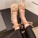 French Evening Wind Mary Jane Shoes Shallow Mouth Women's Shoes Spring And Autumn Chain Word With Thick Heel Temperament Single Shoes_vogvips.com
