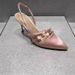 2025 Spring/Summer New Style Pointed Toe Bowknot Closed-Toe For Women, Thin Heel Backless High Heels, Women's Shoes,_vogvips.com