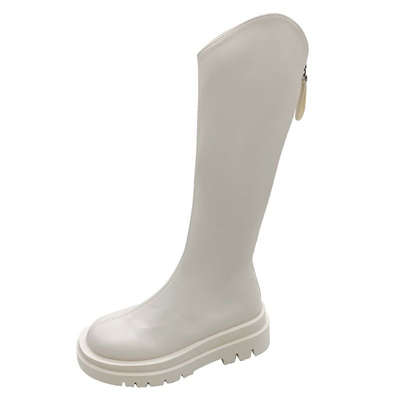 Women' For Thick Leg, Plu Knee-High Riding Boot, 2024 Summer New V-Cut Wide Tube, Over-the-Knee Large Size Long_vogvips.com