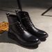 Euro Step Autumn High-top For Korean Style Mid-top Chinese Martin Boots British Brogue Carved Leather Shoes Men_vogvips.com