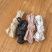 Flat Reflective Shoelaces Pink Light Beige Sports Shoes Canvas Shoes Dad Shoes Men's And Women's Long And Short Shoelaces_vogvips.com