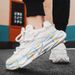 Luminous Sneakers Casual Fashion Shoes Dad Shoes Thick Sole Korean Version Student Men's Shoes Four Seasons_vogvips.com