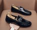 DouDou Shoes - Men's One-Piece Business Casual Leather Shoes, Lazy Loafers, High-end British Men's Shoes_vogvips.com