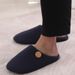 Classic Indoor Fashion House Outdoor Antiskid Soft Men Flat Slippers Winter Bedroom Shoes_vogvips.com