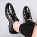 Leather Summer Breathable Hollow Sandals, Genuine Leather Men's Business And Leisure Perforated Shoes, Velcro For_vogvips.com