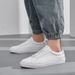 Men's Shoes Men's Sneakers Casual Pink White Board Shoes Couple Student Breathable Shoes_vogvips.com